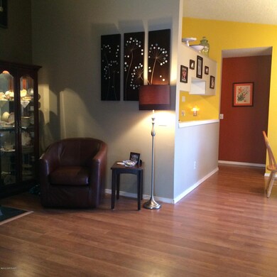 Side shot of Living area/ Breakfast Bar