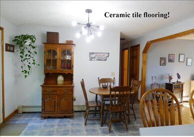 Kitchen - ceramic tile flooring