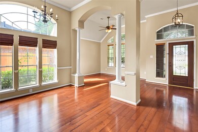 Both the formal living/dining room have large wind