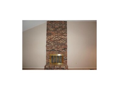 Gas fireplace...