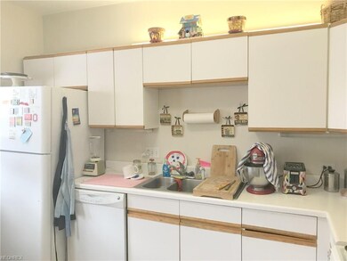 1st Floor Kitchen.  Recessed lighting above the ca