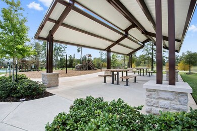 Amenities include a community park, pavilion, pond