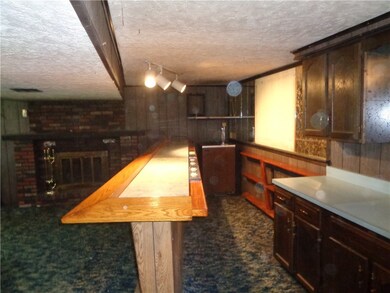 Bar area in lower level an entertainers paradise.