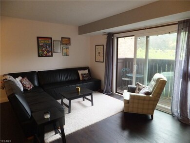 Luxury vinyl plank flooring throughout the living areas, private deck off the living room