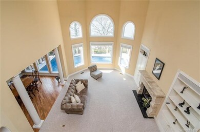 View of the 2-story Great Room from the upstairs l