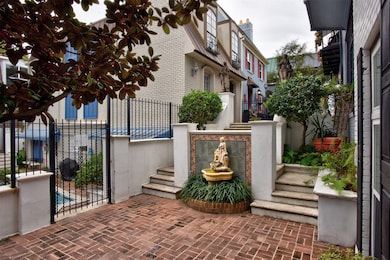 Community features charming public spaces and a po