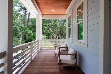 front porch left side