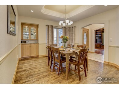 Coffered ceiling in DR