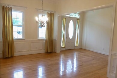Dining room looking back towards entryway