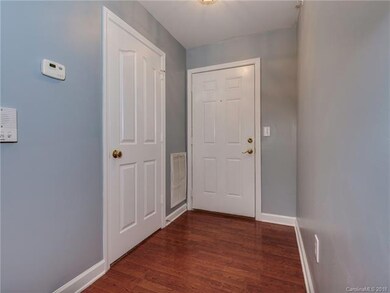 Entry hallway and closet