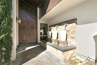 Grand solid wood custom double front doors! Swing 