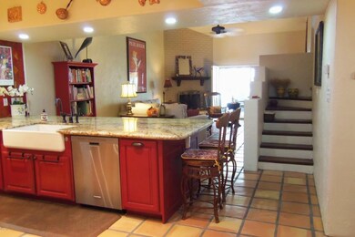Open to living area