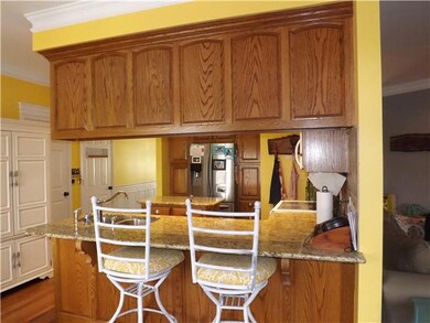 Enjoy morning coffee at the convenient breakfast bar.