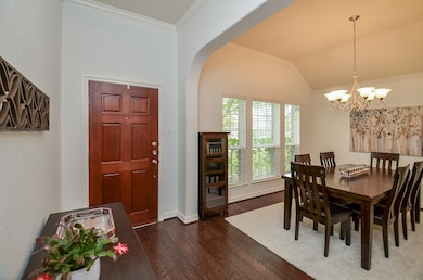Formal Dining Room greets you as you enter the home