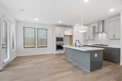 View of casual dining space that is open to the kitchen.