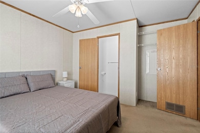 Bedroom with 1/2 bath