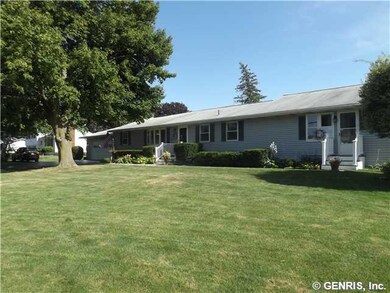 Exterior Front. Enjoy a spacious front yard to pla