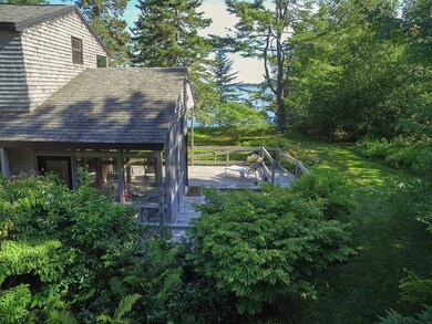 Roomy screened in porch off the...