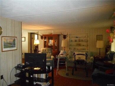 Other side of the living room, please note the bui