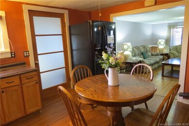 VIEW OF KITCHEN DOOR THAT LEADS OUT TO THE ATTACHE