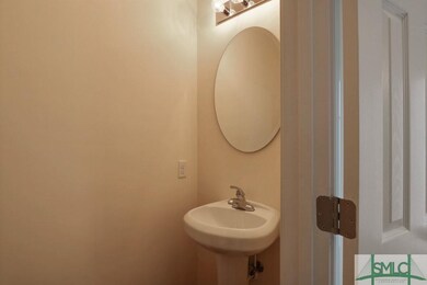 Half bath located on the main level.