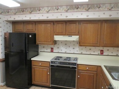 Ample cabinets and counter space