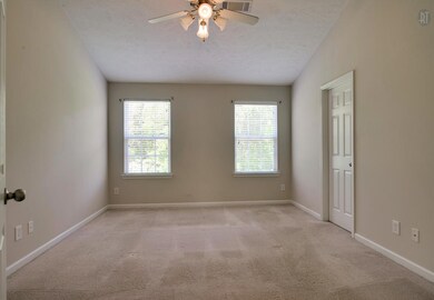 The Master Bedroom has vaulted ceilings and good natural light.