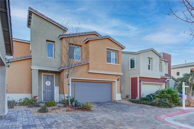 Sits on quiet cul-de-sac in gated community.