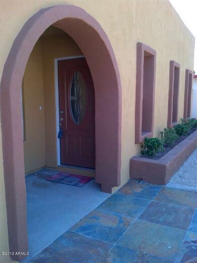 Front entry way