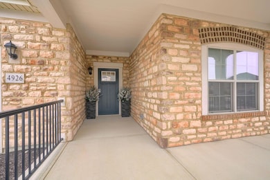 Oversize front porch