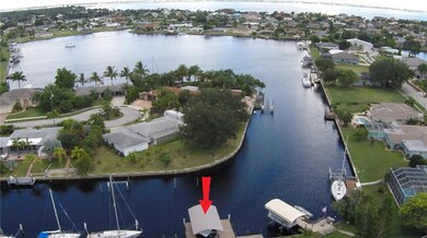 Over head view showing dock set up, Edgewater lake