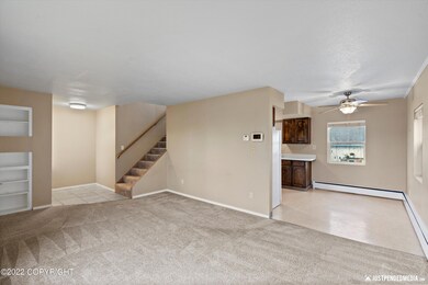 Living Room into Kitchen