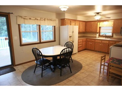 Wonderfully large kitchen and dining area with sli