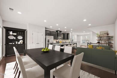 kitchen and dining