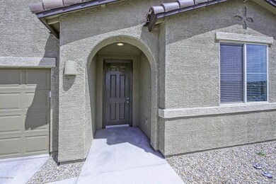 Covered entry way