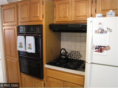 Detailed view of the cook top, wall oven, and yes 