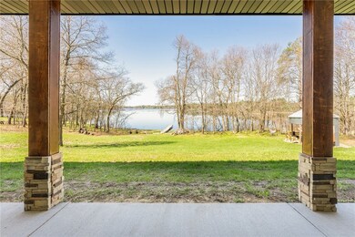 Lake view from the patio