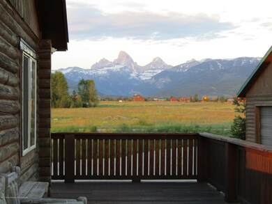 6 Tetons from Deck