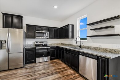 Kitchen straight view from family room