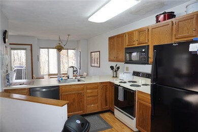 The microwave, dishwasher and fridge have all been