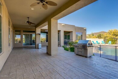 Patios w gas heaters & gas Viking grill