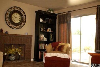 Sliding Door in Family Room Leading to Backyard