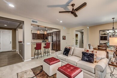 LIVING RM INTO KITCHEN