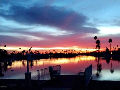 Boat dock sunrise