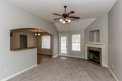 Spacious, warm and inviting great room is enhanced
