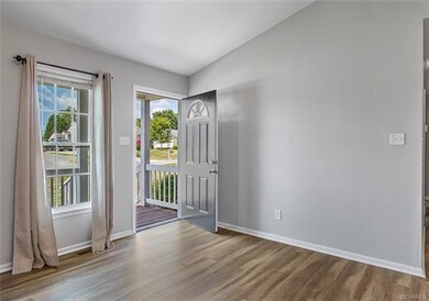 Front entrance to home