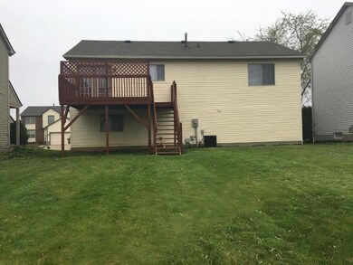 Back view of the house