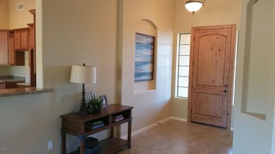 2311 FRONT ENTRY HALL WITH KNOTTY ALDER
