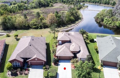 AERIAL VIEW OF HOUSE AND YARD