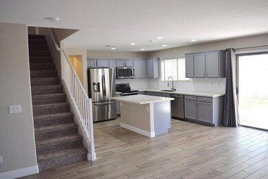 Kitchen and Stairs